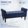 Polyester Tufted Storage Bench