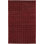 Chelsea Wool Geometric Area Rug in Cranberry