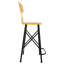 Dingyue Counter Stool with Metal Frame