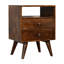 Datura 45cm W Solid Wood Bedside Table-1622092070