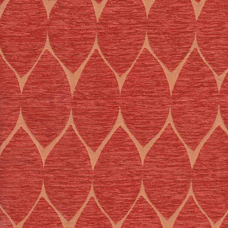 Canita Upholstered Slipper Chair, Melon Polyester