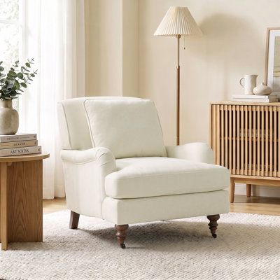 English Classic Roll Arm Chair