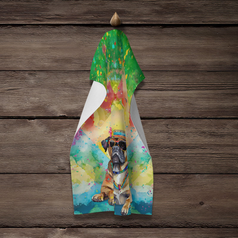 Serviette de cuisine Cane Corso Hippie Dawg