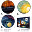 «Beautiful Sunset Big Ben London Thames - City Buildings», reproduction d'art mural-85590976-85591000