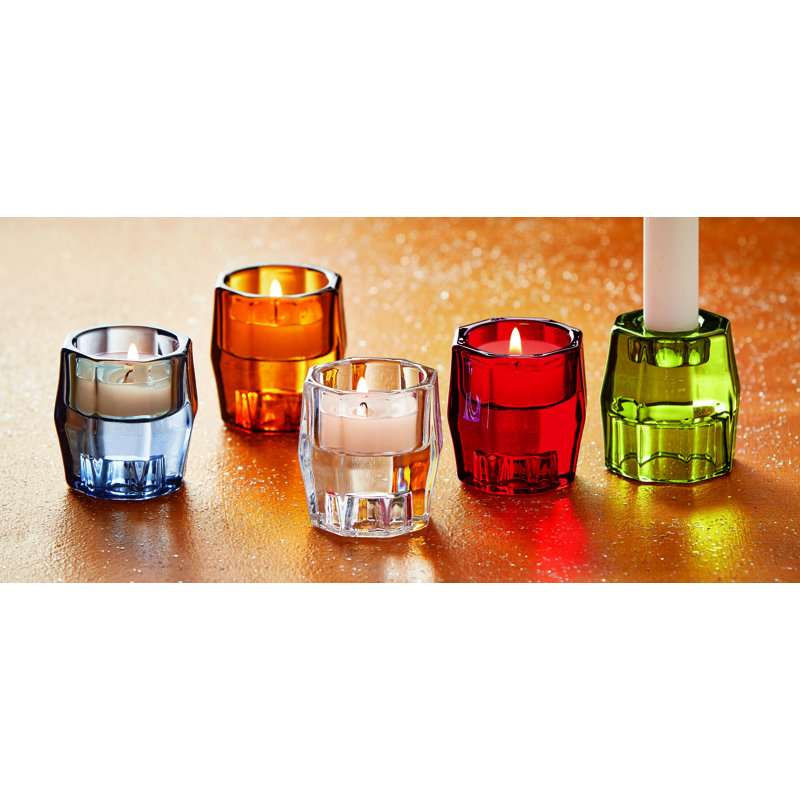 2.36'' H Glass Tabletop, Red
