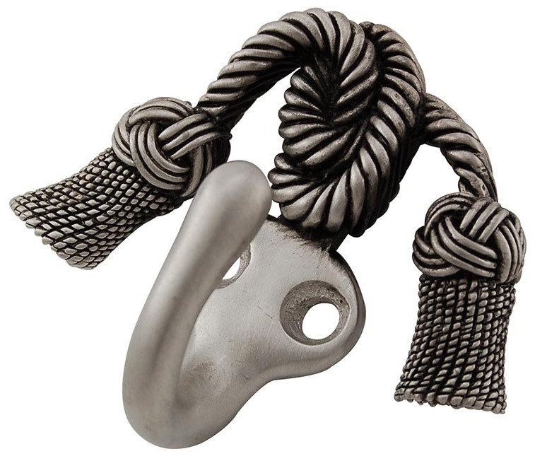 Sforza Wall Hook, Antique Nickel