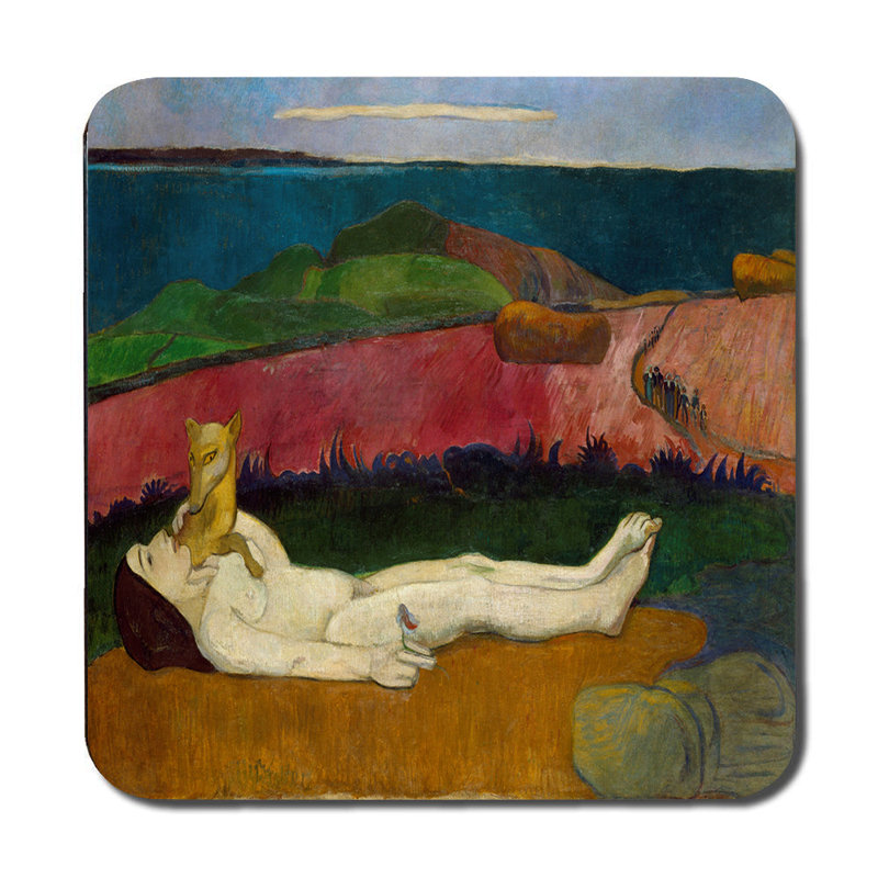 Nude Reclining Landscape Placemats And Coasters Set