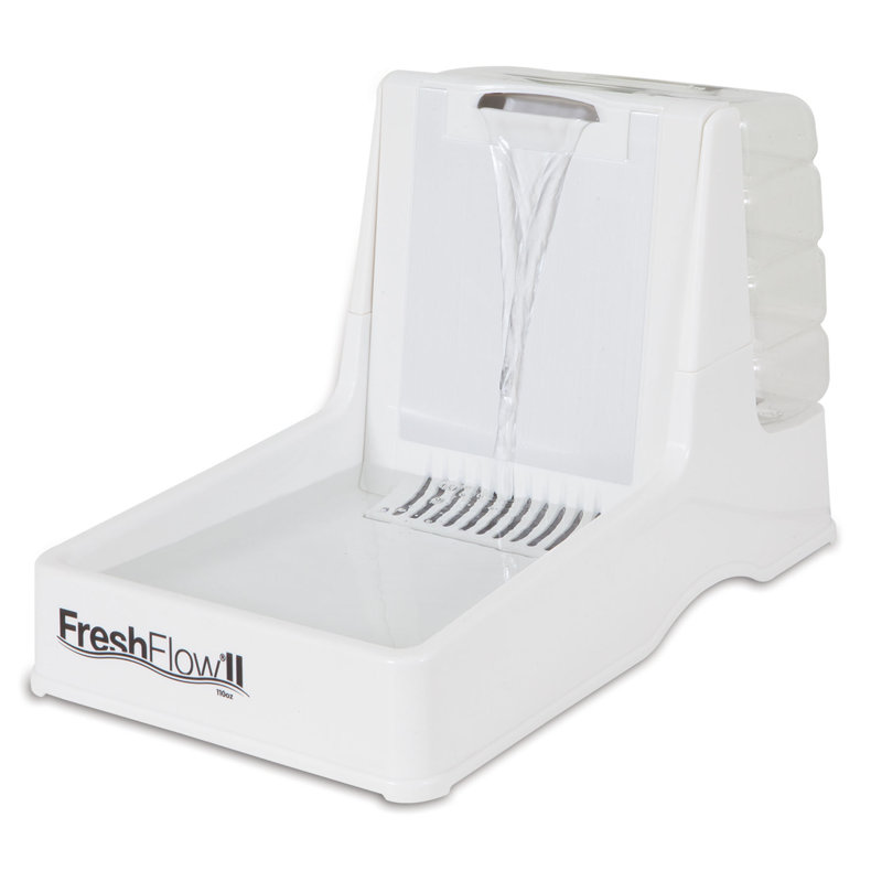 Mangeoire surélevée Petmate Fresh Flow II, H 8,2 po x l 8,1 po x P 12,9 po