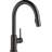 Trinsic Matte Black Kitchen Faucet with Pull Down Sprayer, Modern Single Hole Kitchen Sink Faucet, Single Handle, Matte Black-17857411