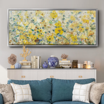 Cheerful Garden II- Framed Canvas