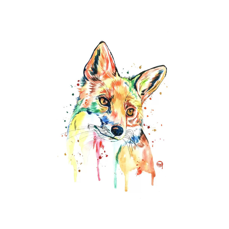 Whimsy by Lisa Whitehouse - Wrapped Canvas Painting, 20.32 cm H x 30.48 cm W