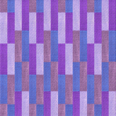 Tapis en laine mauve / rose clair