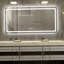Miroir de salle de bain simple à DEL en cristal poli pour salle de bain-1478493785-1492745994