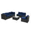 Ensemble modulaire d'extérieur avec coussins de 0 po de largeur Grafing-1371850294