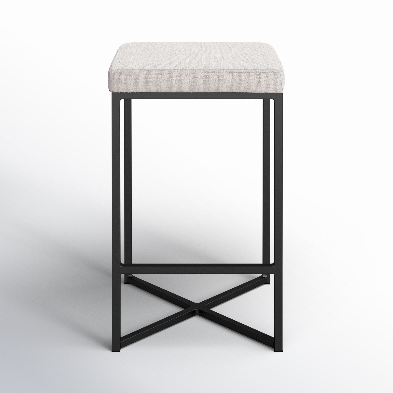 Rosetta Stool, Counter Stool (26.4" Seat Height), White
