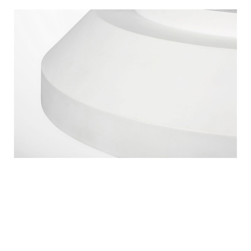 Plafonnier encastré 12 lumières Nevado, Blanc mat