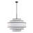 Aasim 30" 7-Light Dimmable Tiered Drum Chandelier-481498319