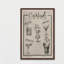 «Cocktail menu» par Eyre Tarney - impression encadrée-21669336