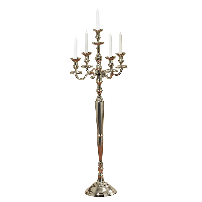 48.8'' H Metal Floor Candelabra