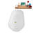 59" Streamline Soaking Freestanding Tub and Tray With Internal Drain-101686926