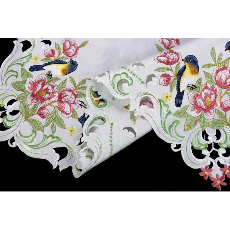 Mccrea Floral Square Table Topper