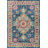 Lathan Bohemian FLAIR Boho Vintage Medallion Navy/Red Rug-148660882