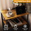 Holloman 40cm W Metal Bedside Table