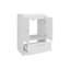 Meuble-lavabo Merida Madison 60 Kronos, blanc, pour salle de bain