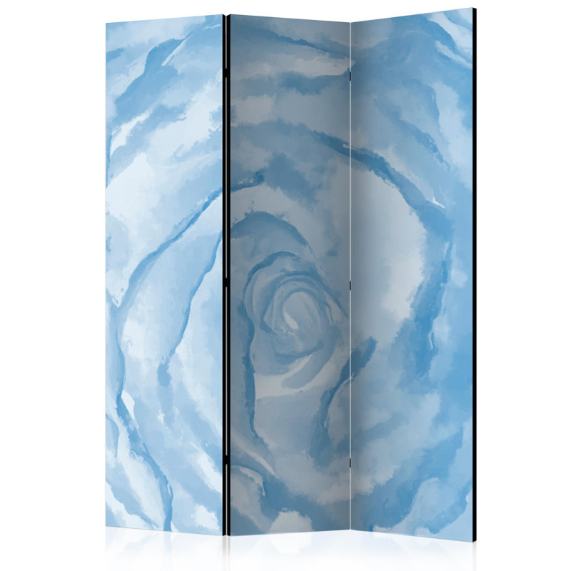 Handlon 135cm W x 172cm H 3 - Panel Solid Wood Folding Room Divider