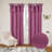 Recycled Cotton Blend Ruffle Tie-Top Curtain Pair-1504319492-1504319515