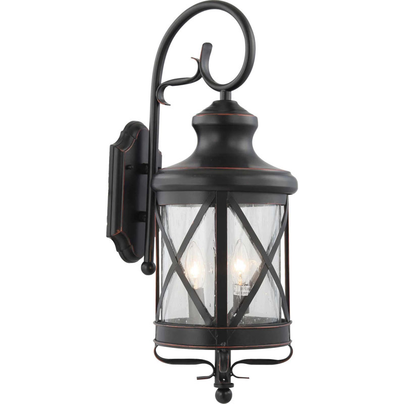 Lanterne de style chalet en aluminium coulé à 3 lumières pour l'intérieur ou l'extérieur Amarri