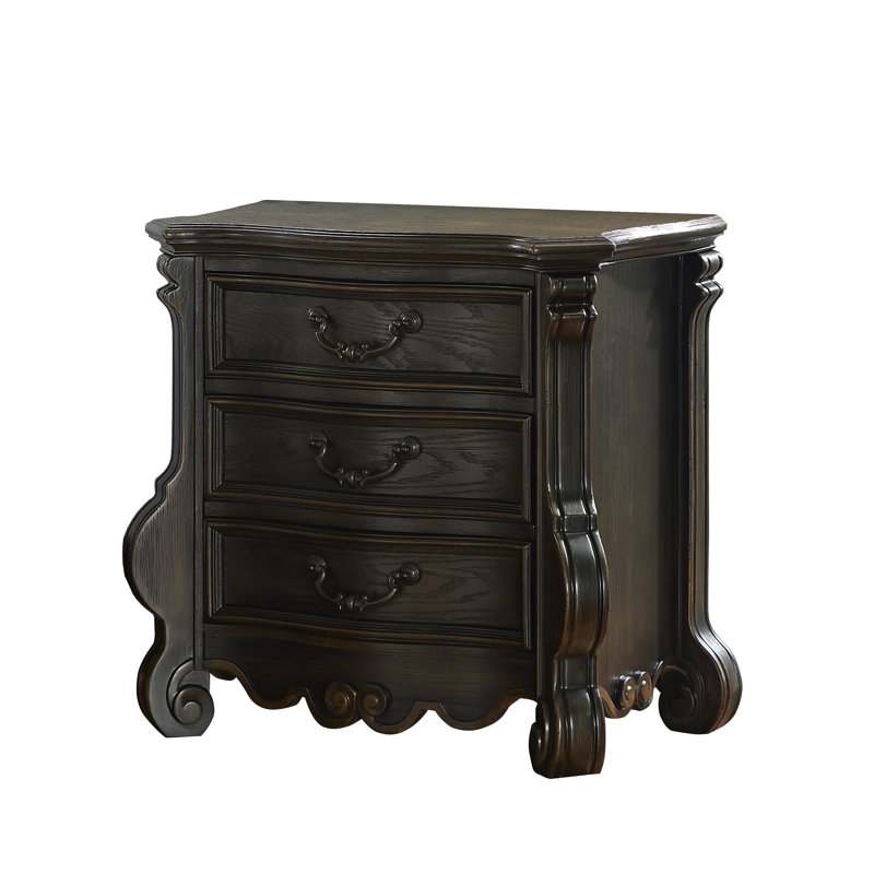Table de chevet 3 tiroirs Aniah