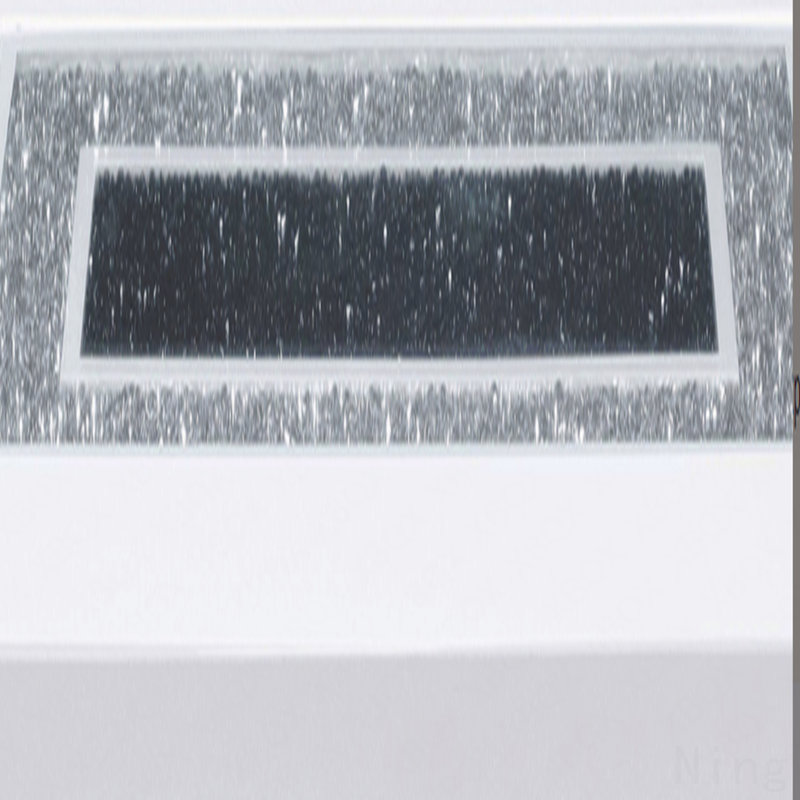 Table basse 1 pièce blanche, Blanc
