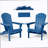 Wood Lounge Patio Chair For Garden Outdoor Wooden Folding Embossed Adirondack Chair Solid Cedar Wood Lounge Patio Chair With Wood Grain-1083873817