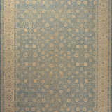 Blue Traditional Wool Rug - 16'4" x 23'7"