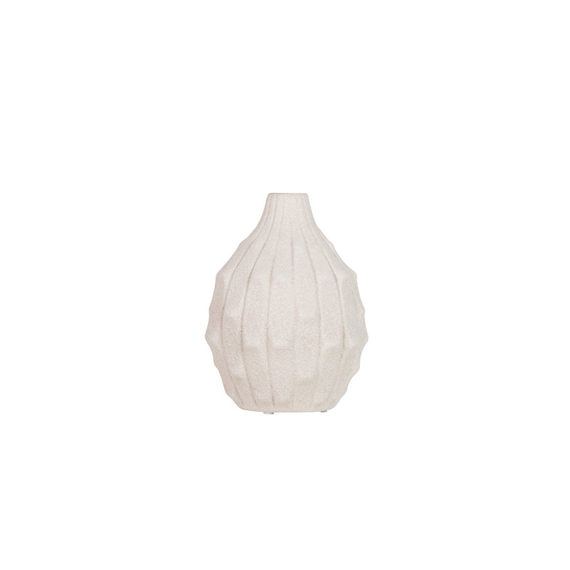 Ceramic / Porcelain Table Vase, Beige
