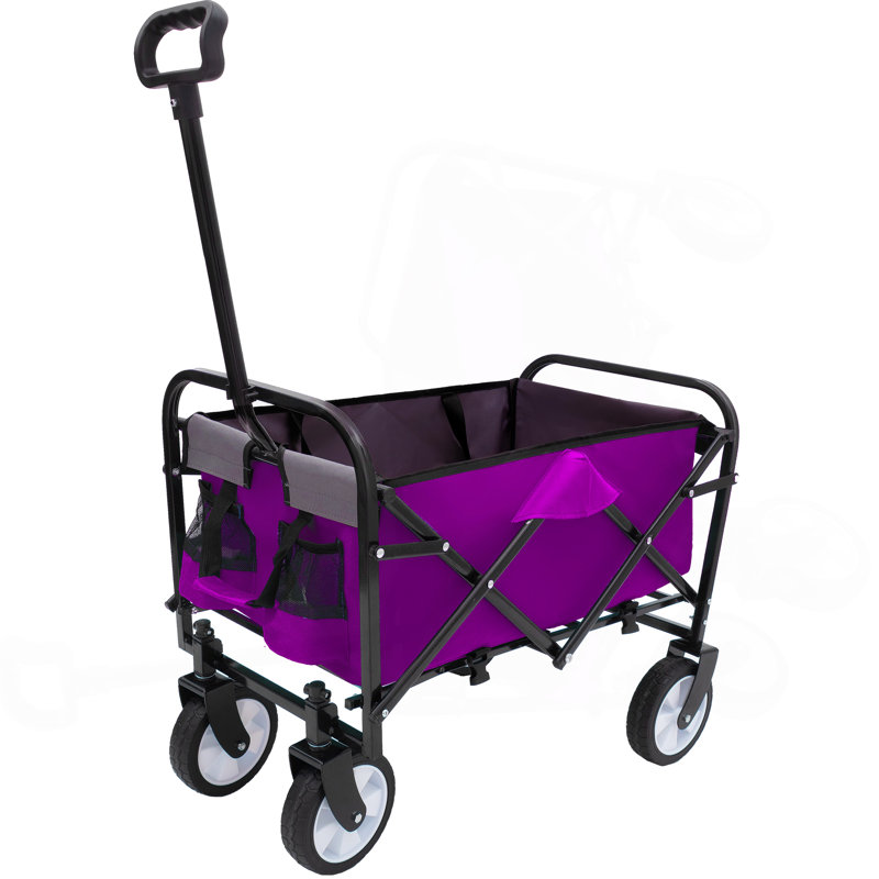 Chariot de transport pliable Minimeetall, Mauve
