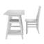 Ensemble de bureau et chaise en bois-69357506