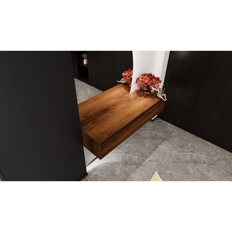 Meuble-lavabo mural 60 po, 60 po