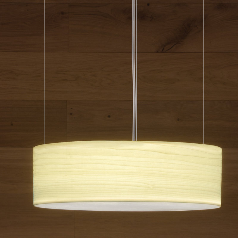 Gea 1 - Light Pendant, Ivory White, E26 Base, 7.8" H x 27.5" W x 27.5" D