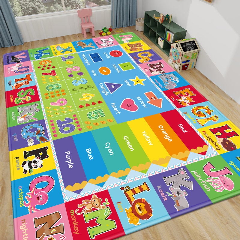 Tapis pour la petite enfance, Rectangle 3 pi 3 po x 4 pi 11 po