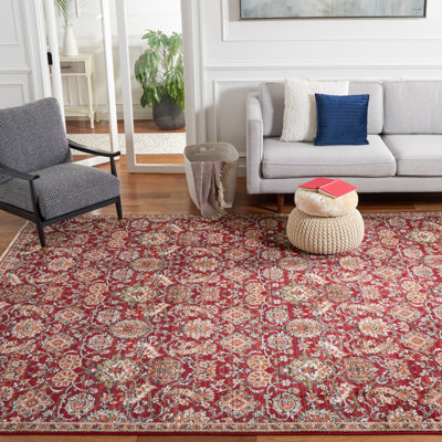 Tapis oriental rouge / ivoire Berndt