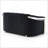 Elegant Black Loveseat With Flared Arms-1047321198