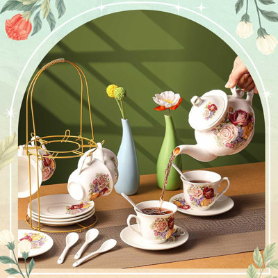 Ceramic tea set