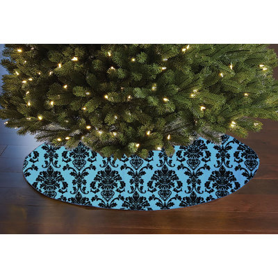 Jupe d'arbre de Noël 58 po Popeline