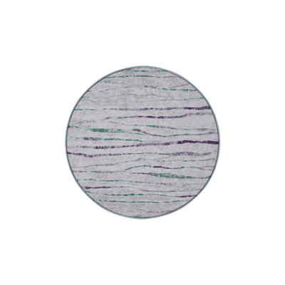 Silky Soft Plush Blue Area Rug