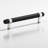 Round Collared Cabinet Pull With Straight Posts-100032150