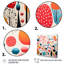 Pink Mid Century Playful Patterns I - Mid-Century Wall Decor-1026705152-1026705155