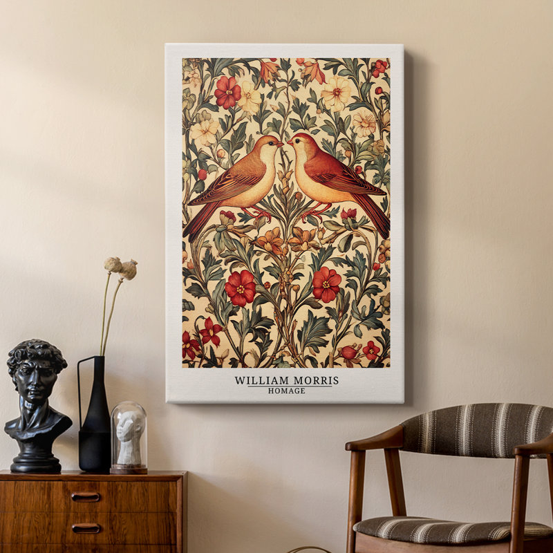 Wm morris série CXLI - galerie sur mesure, H 60 po x l 40 po