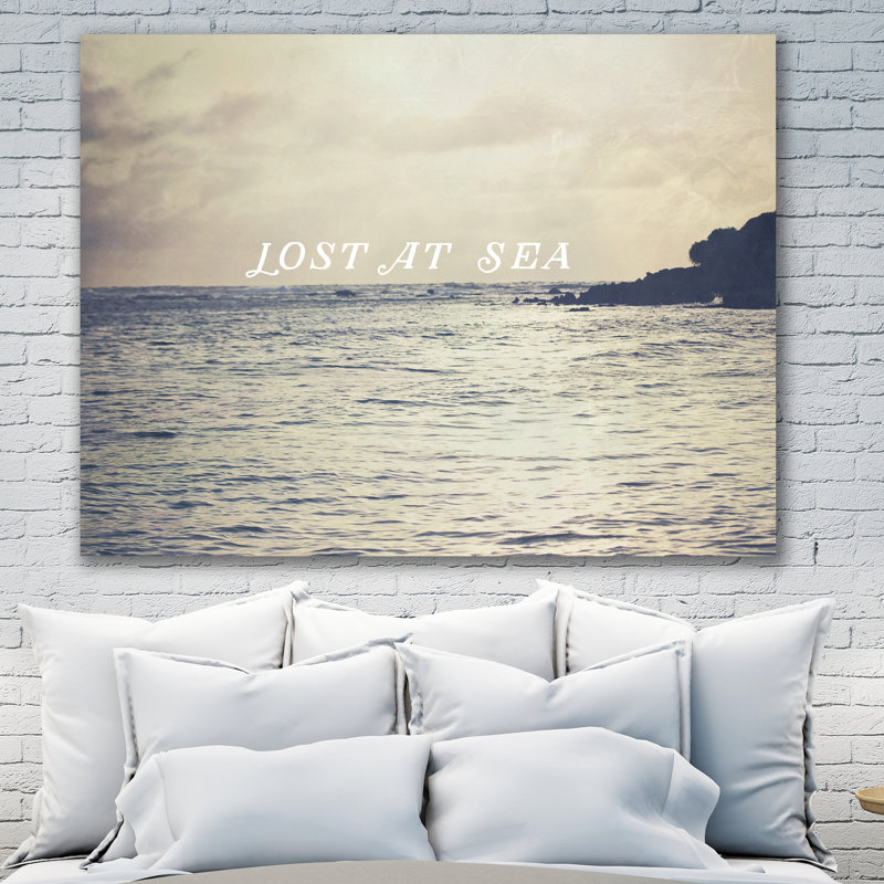 Lost at Sea 1 Piece Wrapped Canvas Wall Art, 61cm H x 81cm W x 4cm D